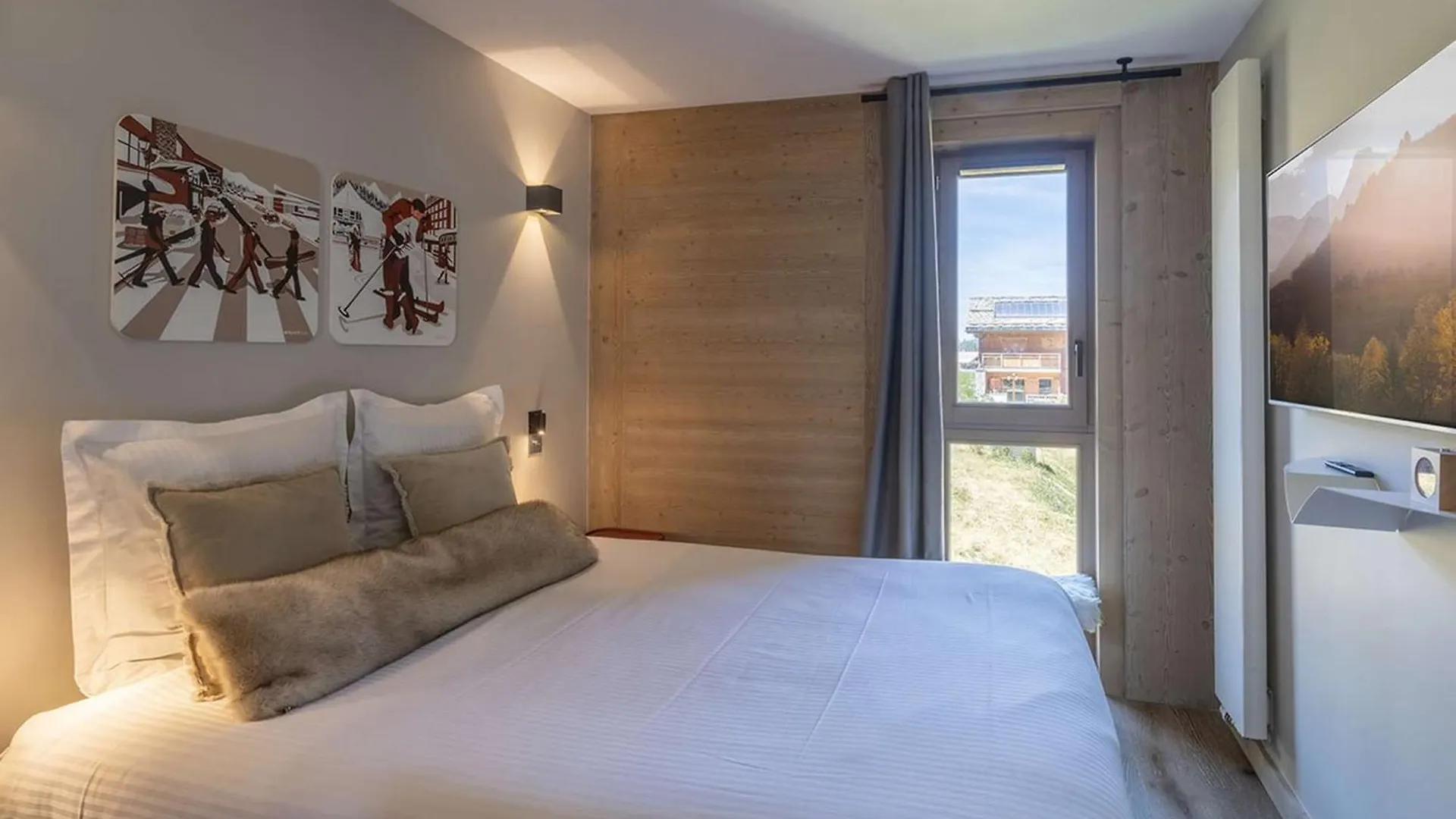 公寓 Appartement 8 Pers, Centre Courchevel, Acces Pistes, Spa, Ideal Familles - Fr-1-631-203