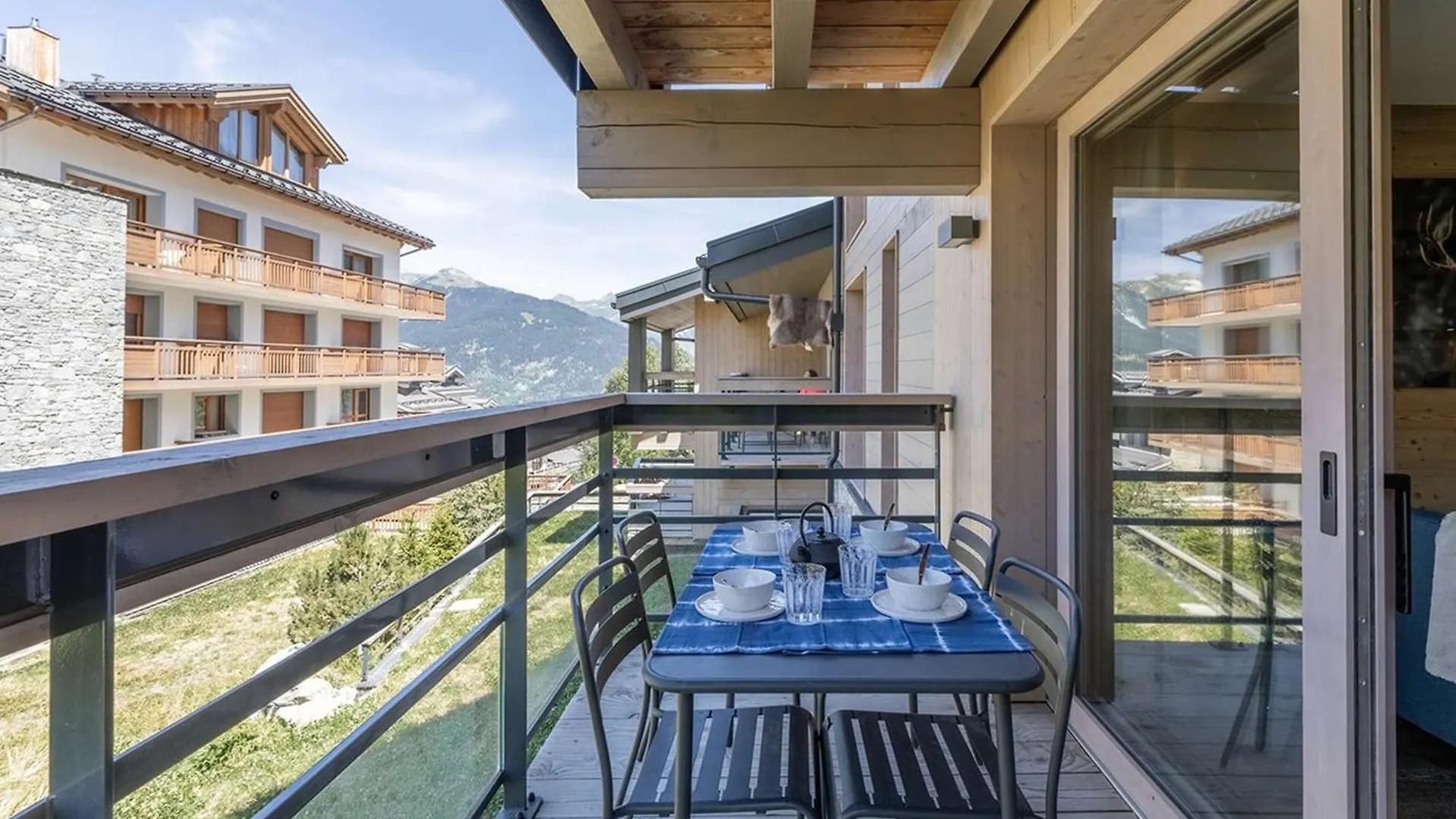 公寓 Appartement 8 Pers, Centre Courchevel, Acces Pistes, Spa, Ideal Familles - Fr-1-631-203